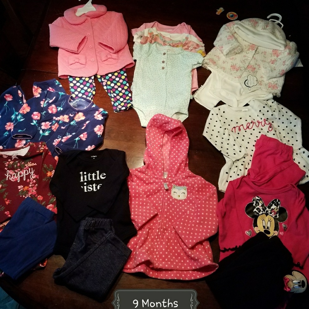 9 Month Clothing Lot